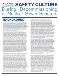 Photo of Cover of the Safety Culture: During Decommissioning of Nuclear Power Reactors